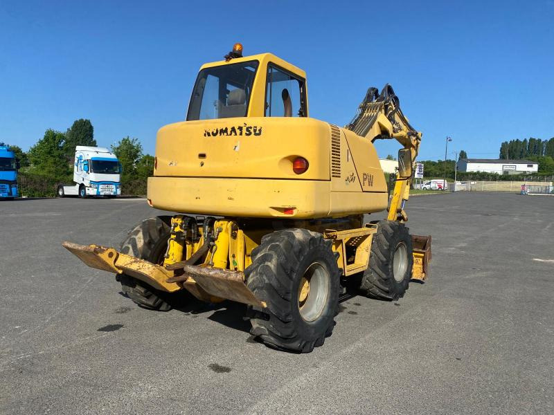 Komatsu PW95 - Wheel excavator: picture 4 Komatsu PW95 - Wheel excavator: picture 4
