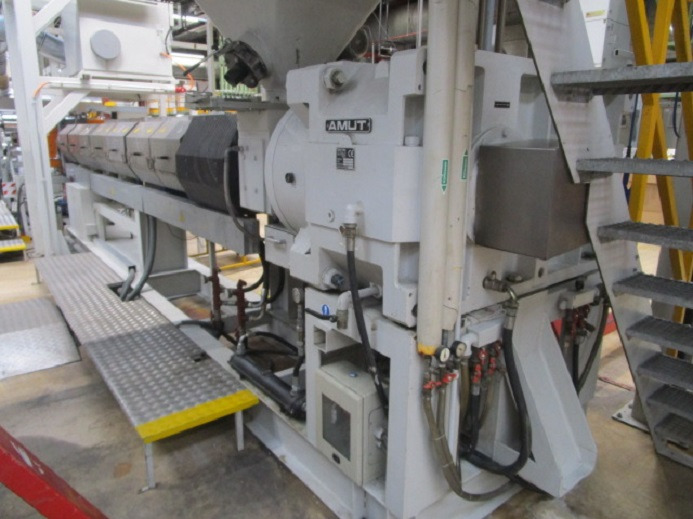 AMUT FLAT FILM EXTRUDER EA-160 FÜR PS/PP - Packaging machinery: picture 3 AMUT FLAT FILM EXTRUDER EA-160 FÜR PS/PP - Packaging machinery: picture 3
