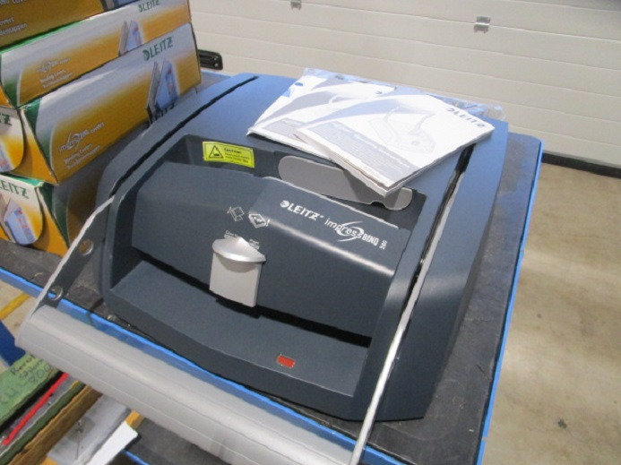 BINDEGERÄT LEITZ impressBIND 280 mit Entbinder - Printing machinery: picture 1 BINDEGERÄT LEITZ impressBIND 280 mit Entbinder - Printing machinery: picture 1