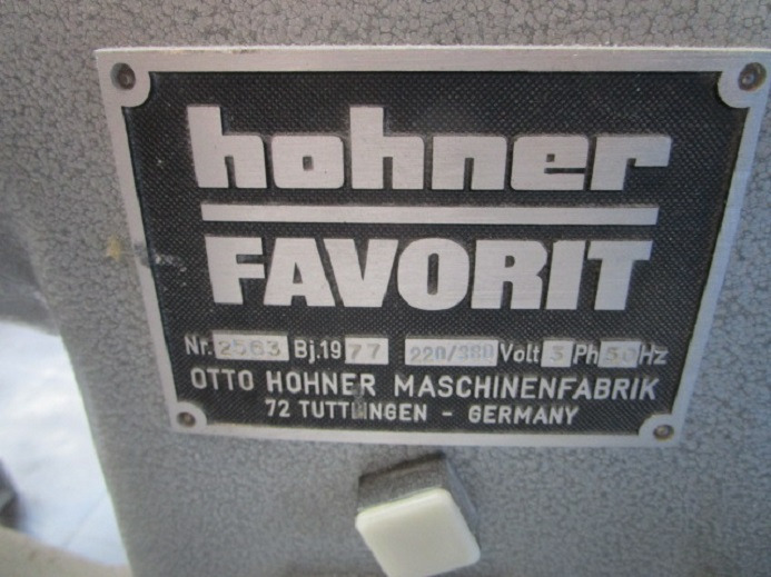 DRAHTHEFTMASCHINE HOHNER FAVORIT - Printing machinery: picture 4 DRAHTHEFTMASCHINE HOHNER FAVORIT - Printing machinery: picture 4