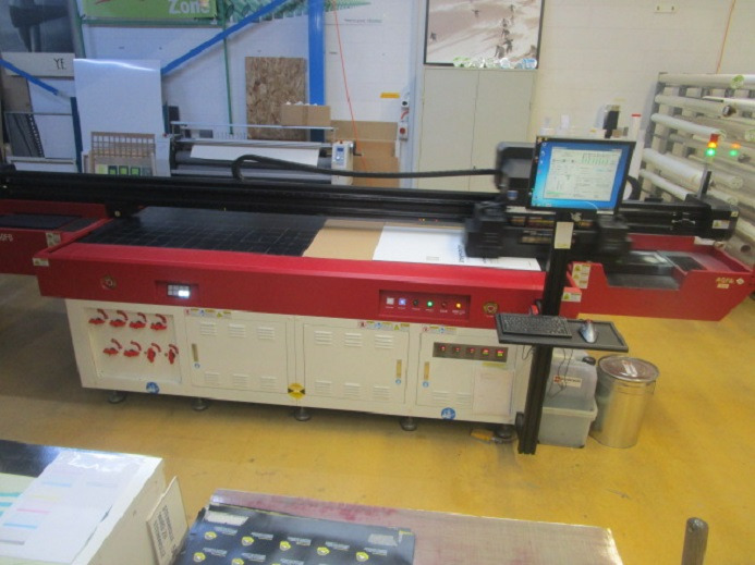 FLACHBETT-UV-GROSSFORMATDRUCKER AGFA ANAPURNA M2540 FB - Printing machinery: picture 4 FLACHBETT-UV-GROSSFORMATDRUCKER AGFA ANAPURNA M2540 FB - Printing machinery: picture 4