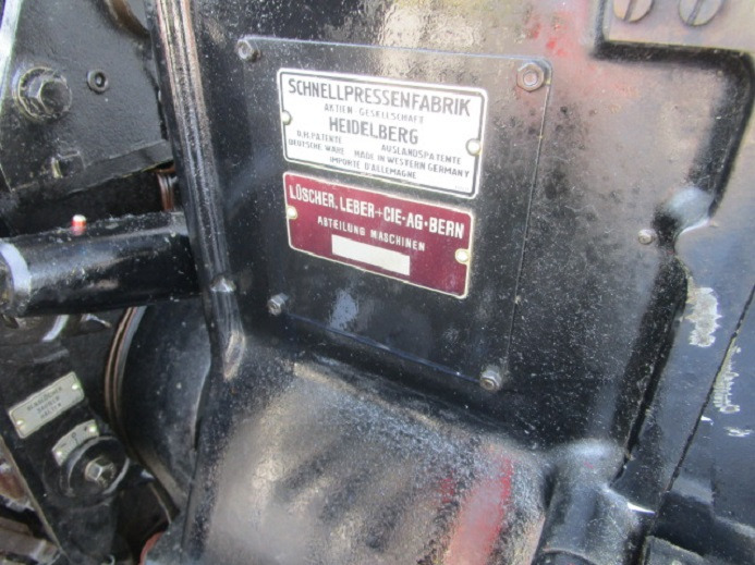 HEIDELBERG TIEGEL A4 - Offset printing machine: picture 4 HEIDELBERG TIEGEL A4 - Offset printing machine: picture 4