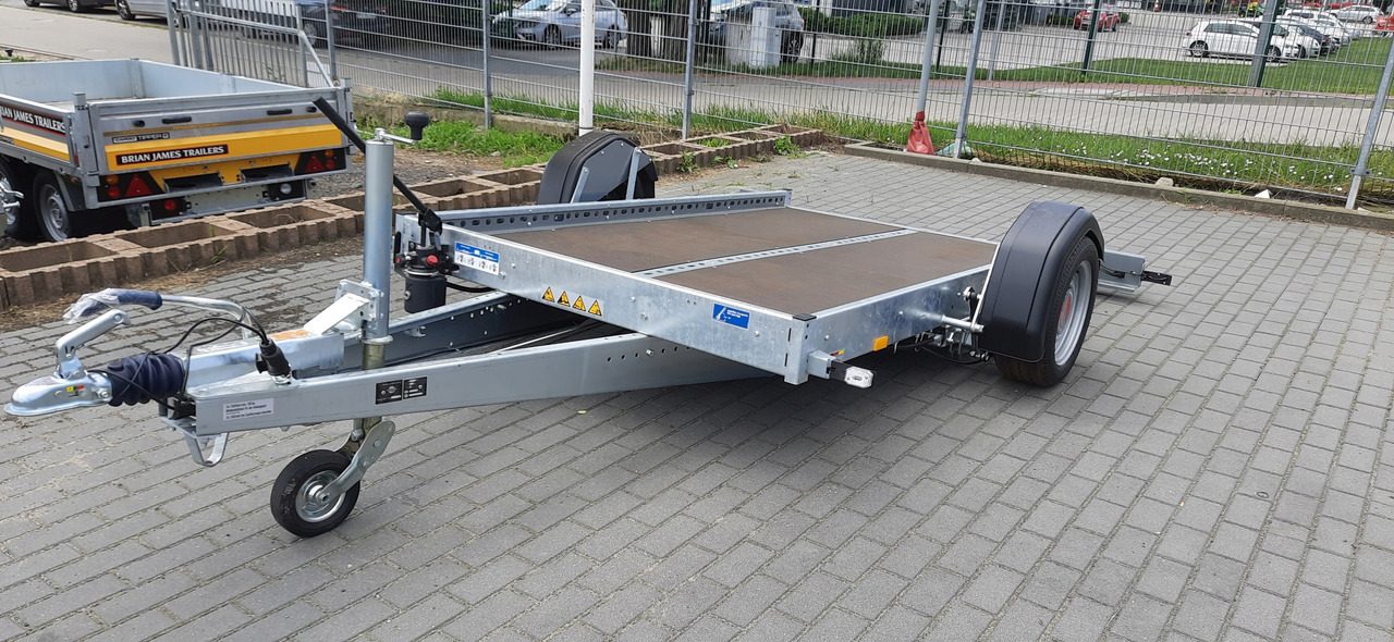 New Motorcycle trailer PRZYCZEPA DO MOTOCYKLA QUADA RAMPA UCHYLNA 1300KG / MOTORCYCLE QUAD TRAILER WITH TILTING RAMPS 1300KG: picture 10