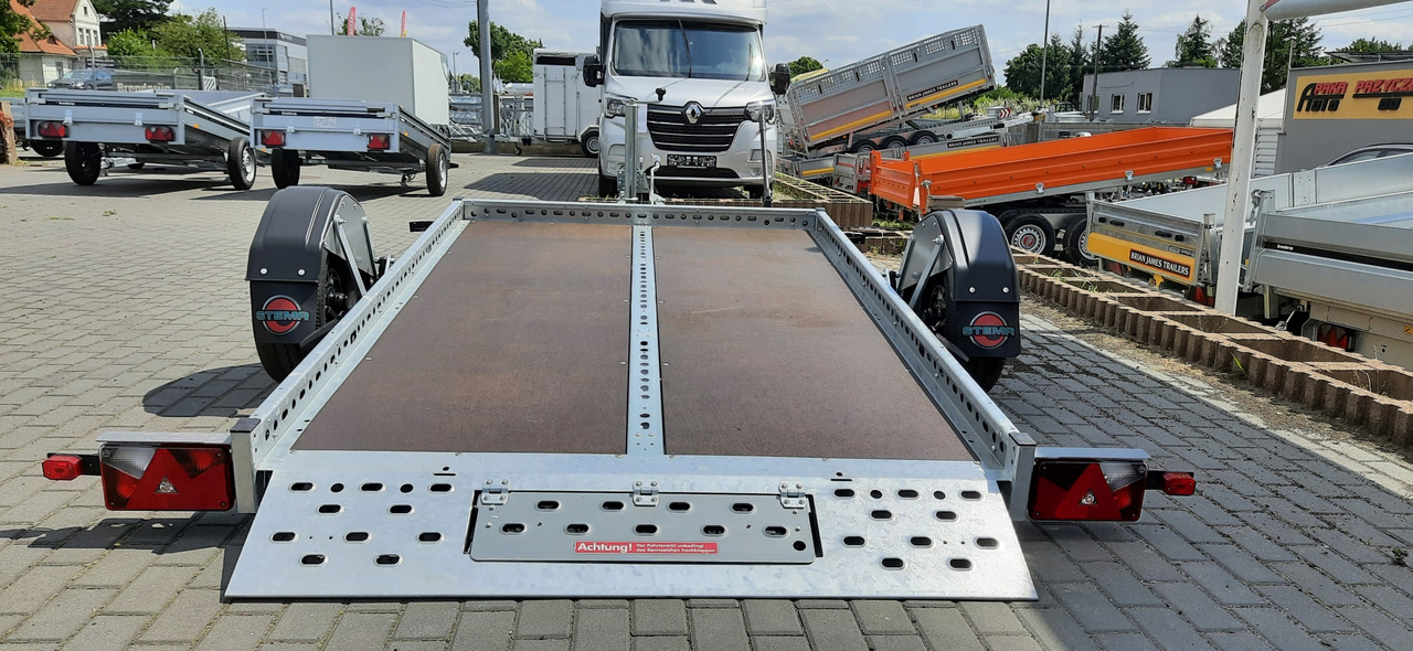 New Motorcycle trailer PRZYCZEPA DO MOTOCYKLA QUADA RAMPA UCHYLNA 1300KG / MOTORCYCLE QUAD TRAILER WITH TILTING RAMPS 1300KG: picture 8