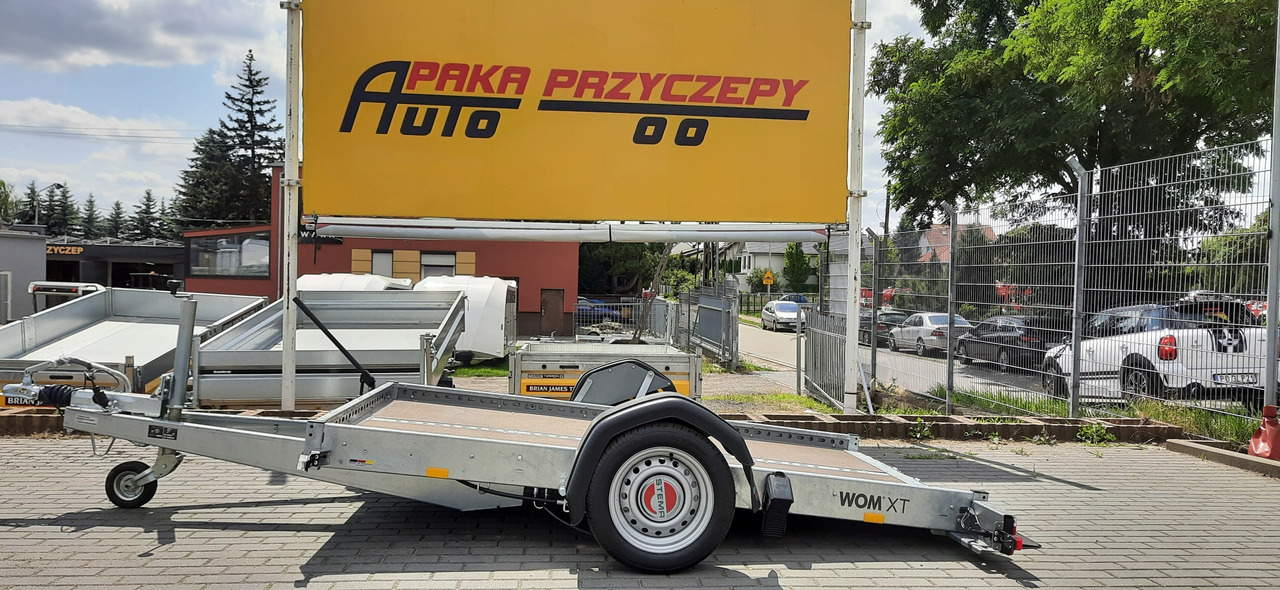 New Motorcycle trailer PRZYCZEPA DO MOTOCYKLA QUADA RAMPA UCHYLNA 1300KG / MOTORCYCLE QUAD TRAILER WITH TILTING RAMPS 1300KG: picture 9