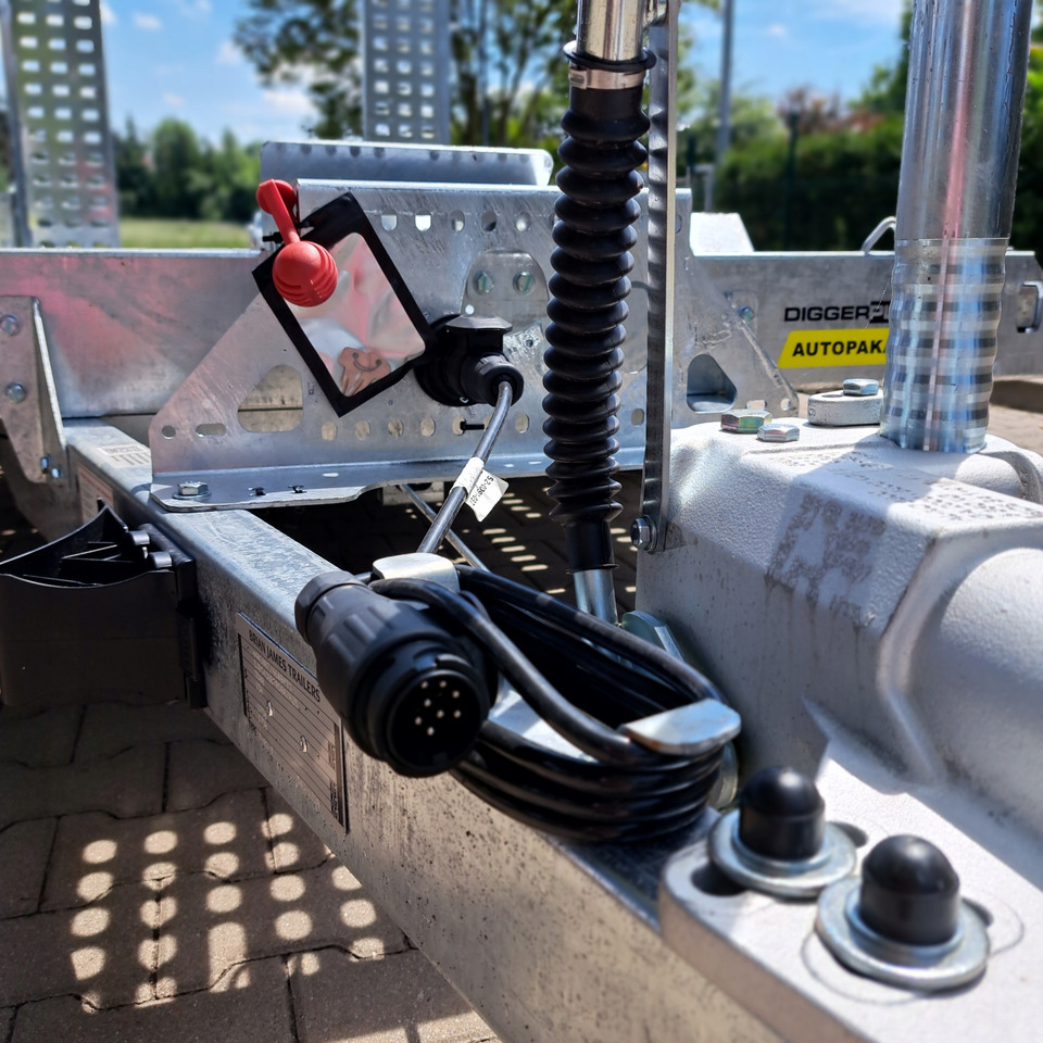 New Plant trailer PRZYCZEPA LAWETA DO MINIKOPARKI PODNOŚNIKA 3500KG 3,20X1,70 / MINI EXCAVATOR LIFTING TRAILER 3500KG 3.20X1.70: picture 13