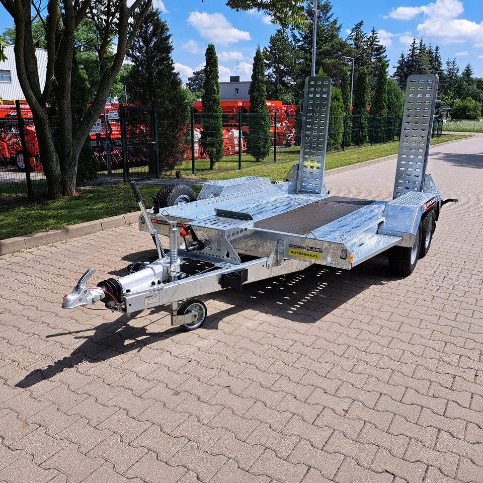 New Plant trailer PRZYCZEPA LAWETA DO MINIKOPARKI PODNOŚNIKA 3500KG 3,20X1,70 / MINI EXCAVATOR LIFTING TRAILER 3500KG 3.20X1.70: picture 7