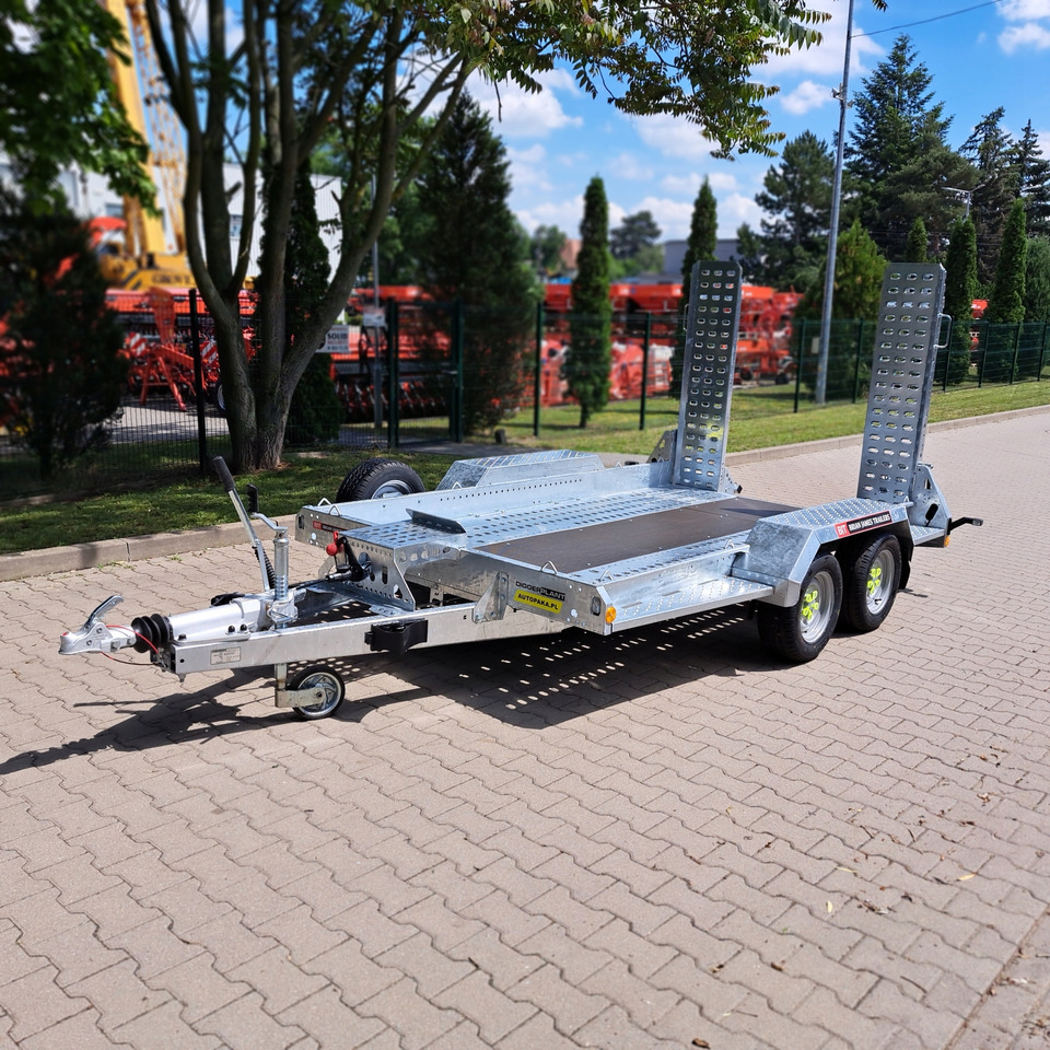 New Plant trailer PRZYCZEPA LAWETA DO MINIKOPARKI PODNOŚNIKA 3500KG 3,20X1,70 / MINI EXCAVATOR LIFTING TRAILER 3500KG 3.20X1.70: picture 8