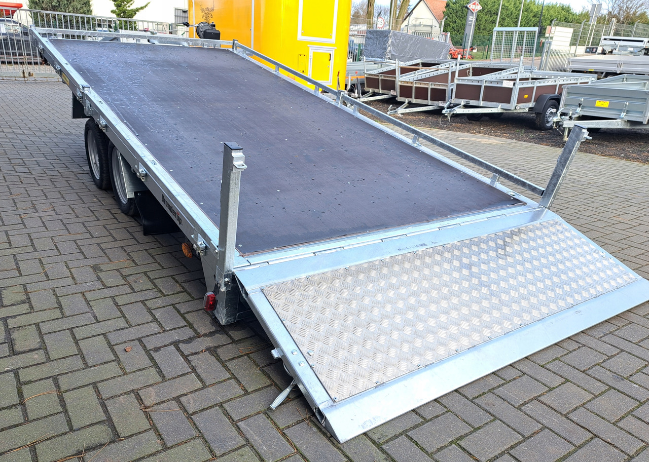 PRZYCZEPA PLATFORMA 408 CM, UCHYŁOWA Z WCIĄGARKĄ, DMC 3500 KG / PLATFORM TRAILER 408 CM, TIPPING WITH WINCH, DMC 3500 KG - Dropside/ Flatbed trailer: picture 4 PRZYCZEPA PLATFORMA 408 CM, UCHYŁOWA Z WCIĄGARKĄ, DMC 3500 KG / PLATFORM TRAILER 408 CM, TIPPING WITH WINCH, DMC 3500 KG - Dropside/ Flatbed trailer: picture 4