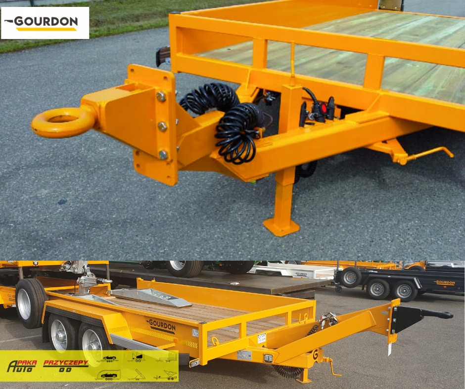 PRZYCZEPA PODKOPARKOWA MARKI GOURDON, DMC 6000 KG, 6T / GOURDON EXCAVATOR TRAILER, DMC 6000 KG, 6T - Plant trailer: picture 4 PRZYCZEPA PODKOPARKOWA MARKI GOURDON, DMC 6000 KG, 6T / GOURDON EXCAVATOR TRAILER, DMC 6000 KG, 6T - Plant trailer: picture 4