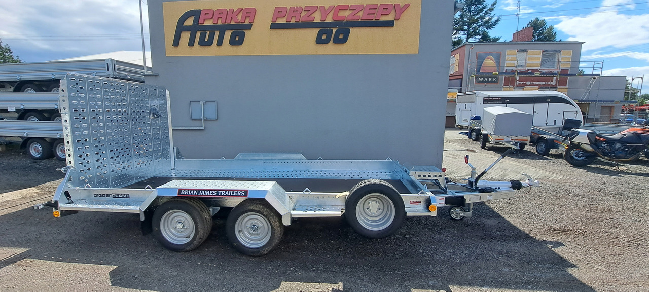 PRZYCZEPA Z RAMPĄ POD KOPARKĘ DO MINIKOPARKI 3500 / TRAILER WITH RAMPS FOR EXCAVATOR MINI EXCAVATOR 3500 - Plant trailer: picture 2 PRZYCZEPA Z RAMPĄ POD KOPARKĘ DO MINIKOPARKI 3500 / TRAILER WITH RAMPS FOR EXCAVATOR MINI EXCAVATOR 3500 - Plant trailer: picture 2