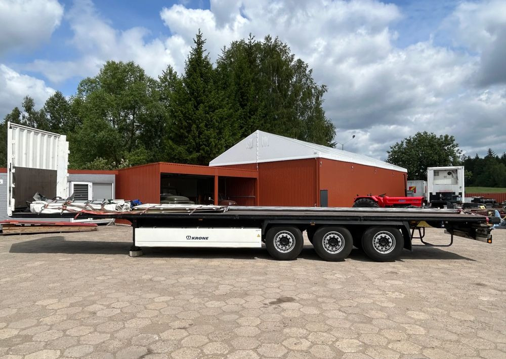 Krone SD FIRANKA / PLATFORMA / USZKODZONA ZABUDOWA / 2019 ROK !! - Dropside/ Flatbed semi-trailer: picture 2 Krone SD FIRANKA / PLATFORMA / USZKODZONA ZABUDOWA / 2019 ROK !! - Dropside/ Flatbed semi-trailer: picture 2