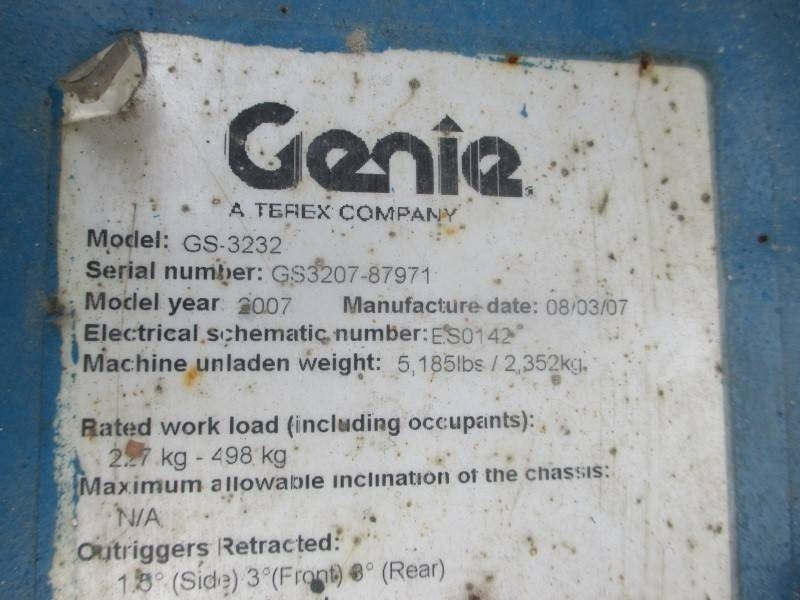 Genie GS 3232 - Scissor lift: picture 2 Genie GS 3232 - Scissor lift: picture 2