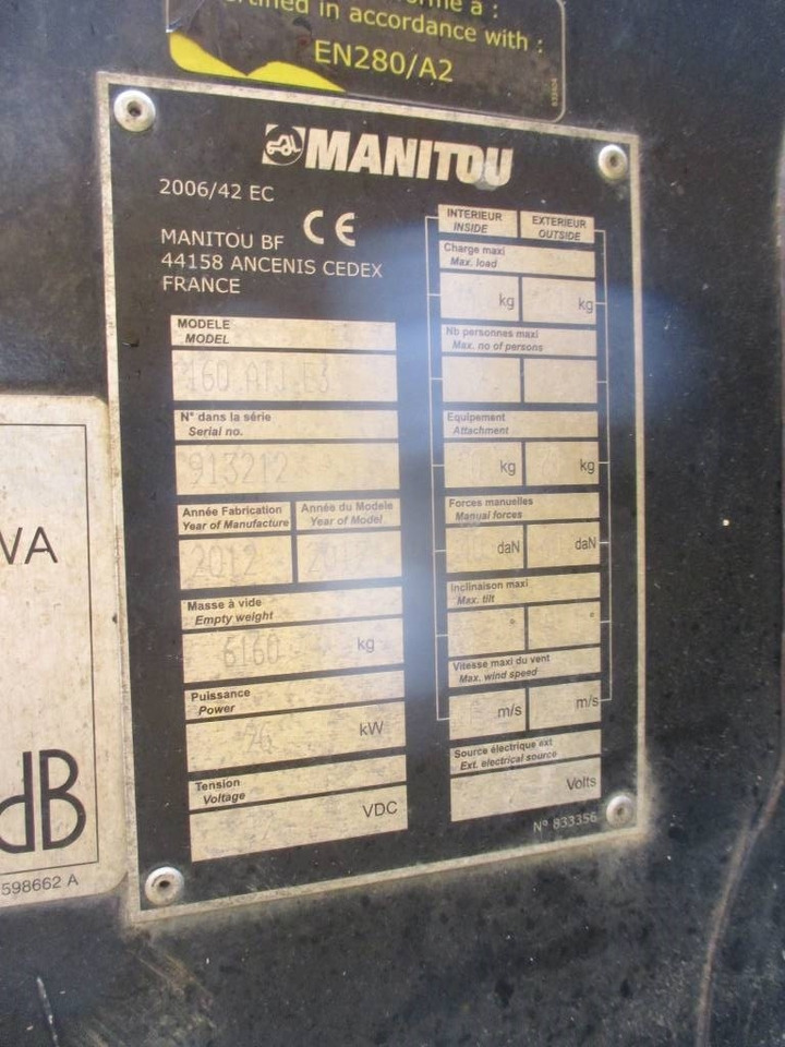 Leasing of Manitou 160 ATJ  Manitou 160 ATJ: picture 15