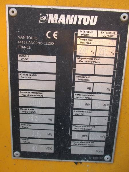 Articulated boom Manitou 170AETJ: picture 13