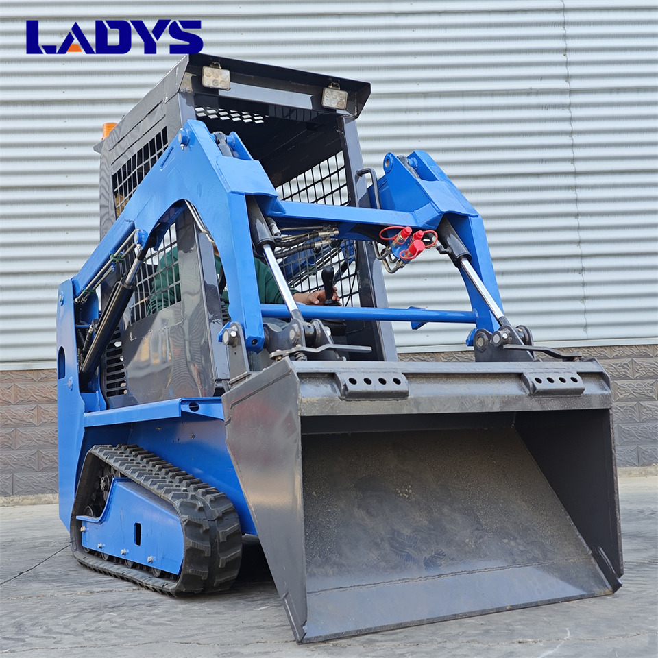 Free Shipping Mini Skid Steer Loader Compact Track Electric/Diesel Chinese Mini Skid Steer Loader For Sale With Mini Skid Steer Attachments 4 In 1 Bucket - Skid steer loader: picture 2 Free Shipping Mini Skid Steer Loader Compact Track Electric/Diesel Chinese Mini Skid Steer Loader For Sale With Mini Skid Steer Attachments 4 In 1 Bucket - Skid steer loader: picture 2