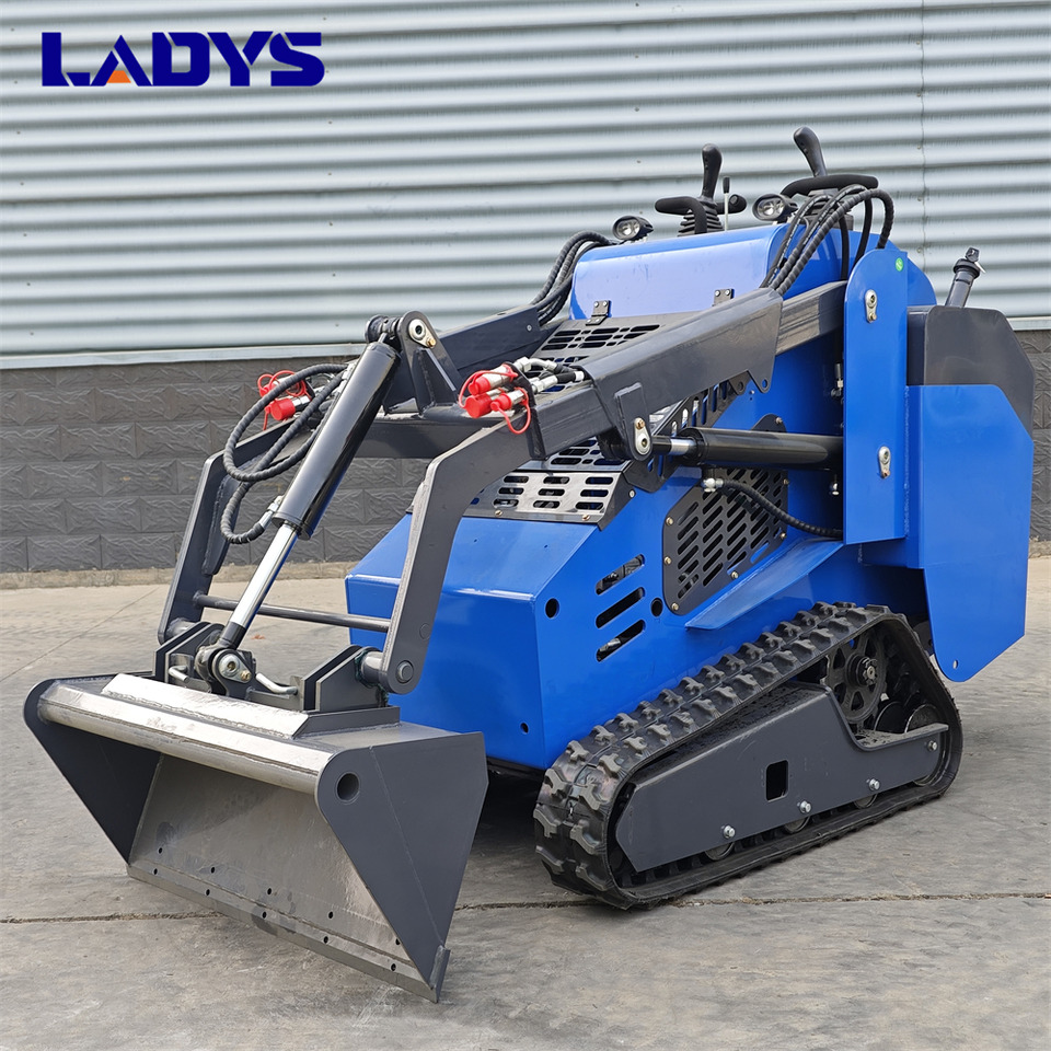 Free Shipping Mini Skid Steer Loader Compact Track Electric/Diesel Chinese Mini Skid Steer Loader For Sale With Mini Skid Steer Attachments 4 In 1 Bucket - Skid steer loader: picture 3 Free Shipping Mini Skid Steer Loader Compact Track Electric/Diesel Chinese Mini Skid Steer Loader For Sale With Mini Skid Steer Attachments 4 In 1 Bucket - Skid steer loader: picture 3