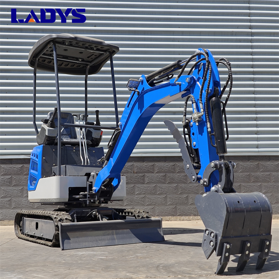LADYS DY18Mini Excavator Digger Miniexcavadora EPA Kubota Engine Mini Excavator For Sale With Mini Excavator Attachment Set - Crawler excavator: picture 4 LADYS DY18Mini Excavator Digger Miniexcavadora EPA Kubota Engine Mini Excavator For Sale With Mini Excavator Attachment Set - Crawler excavator: picture 4