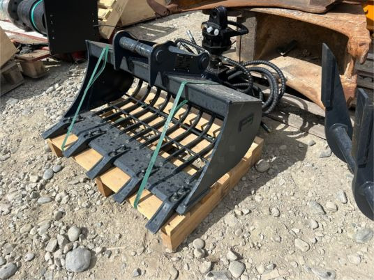 Godet squelette pour minipelle de 1T à 2T5 - Sorting bucket for Construction machinery: picture 3 Godet squelette pour minipelle de 1T à 2T5 - Sorting bucket for Construction machinery: picture 3