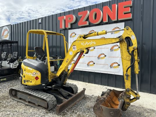 Kubota U27-4 à 19900€ HT - Mini excavator: picture 5 Kubota U27-4 à 19900€ HT - Mini excavator: picture 5