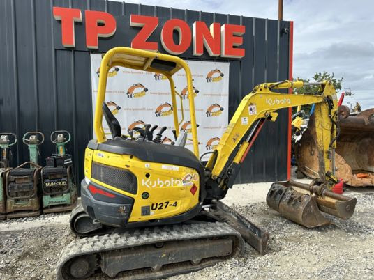 Kubota U27-4 à 19900€ HT - Mini excavator: picture 3 Kubota U27-4 à 19900€ HT - Mini excavator: picture 3