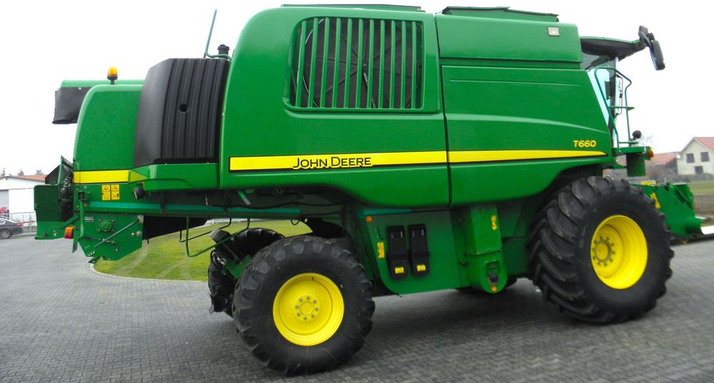 Combine harvester John Deere T 660 2012 Rok, heder 7,6m, Nowsza Wersja, Nie Malowany, Stan Bardzo Dobry: picture 11