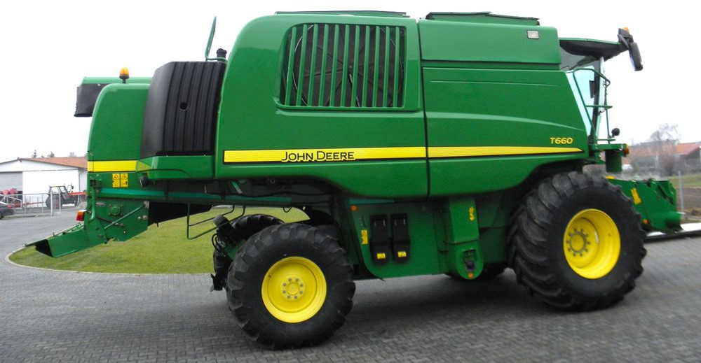 Combine harvester John Deere T 660 2012 Rok, heder 7,6m, Nowsza Wersja, Nie Malowany, Stan Bardzo Dobry: picture 8