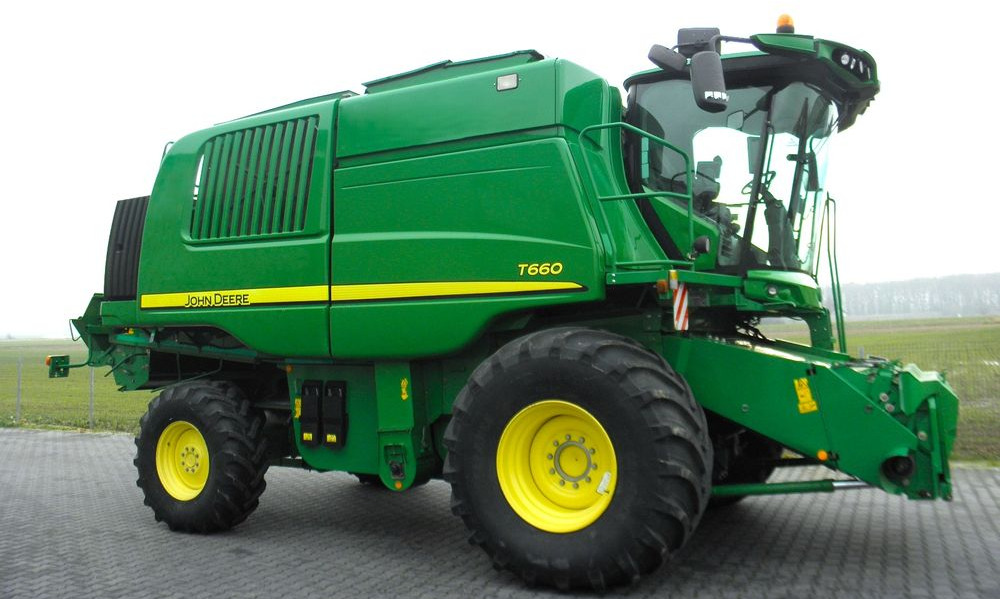 John Deere T 660 2012 Rok, heder 7,6m, Nowsza Wersja, Nie Malowany, Stan Bardzo Dobry - Combine harvester: picture 2 John Deere T 660 2012 Rok, heder 7,6m, Nowsza Wersja, Nie Malowany, Stan Bardzo Dobry - Combine harvester: picture 2