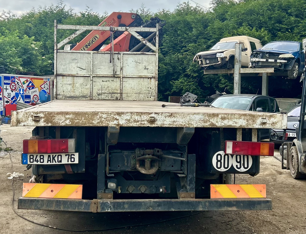 DAF Cf85 380 8x4 plateau grue Palfinger pk44002 - Dropside/ Flatbed truck, Crane truck: picture 3 DAF Cf85 380 8x4 plateau grue Palfinger pk44002 - Dropside/ Flatbed truck, Crane truck: picture 3