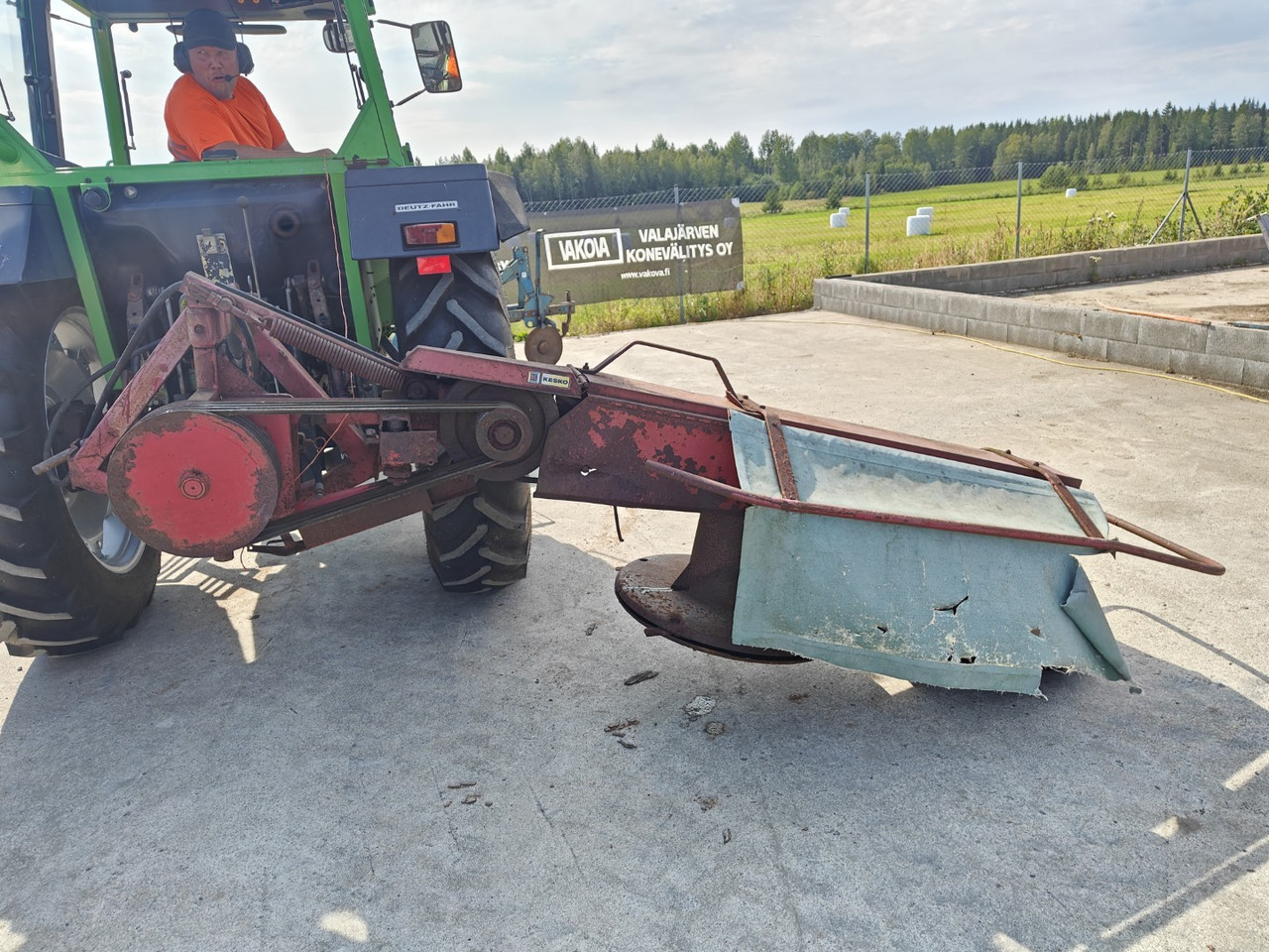 Luoko 165cm lieriöniittokone - hydraulinen - Mower: picture 2 Luoko 165cm lieriöniittokone - hydraulinen - Mower: picture 2