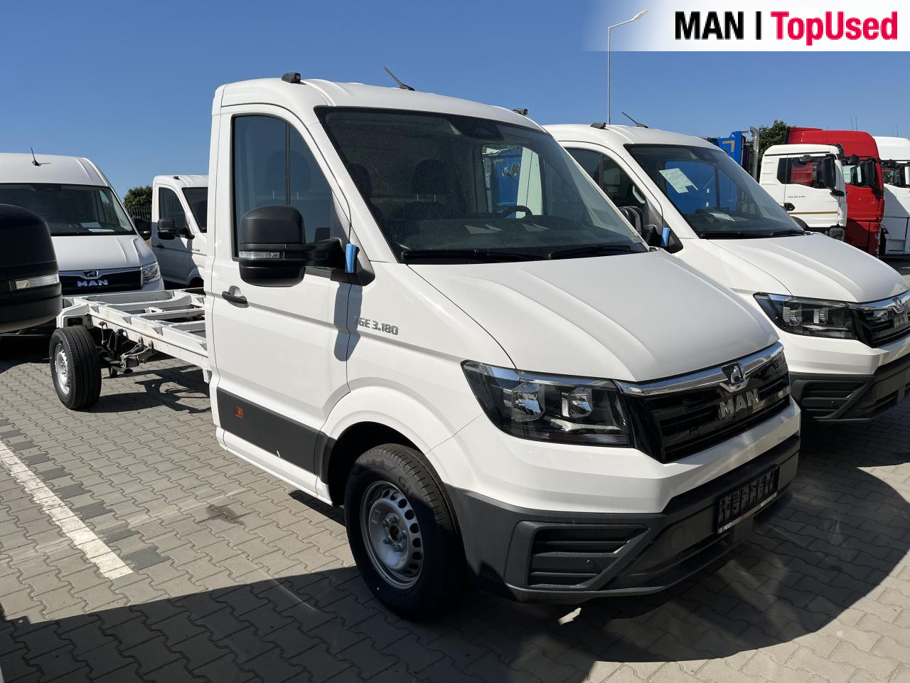 MAN TGE 3.180 4X2F SB chassis - Panel van: picture 1 MAN TGE 3.180 4X2F SB chassis - Panel van: picture 1
