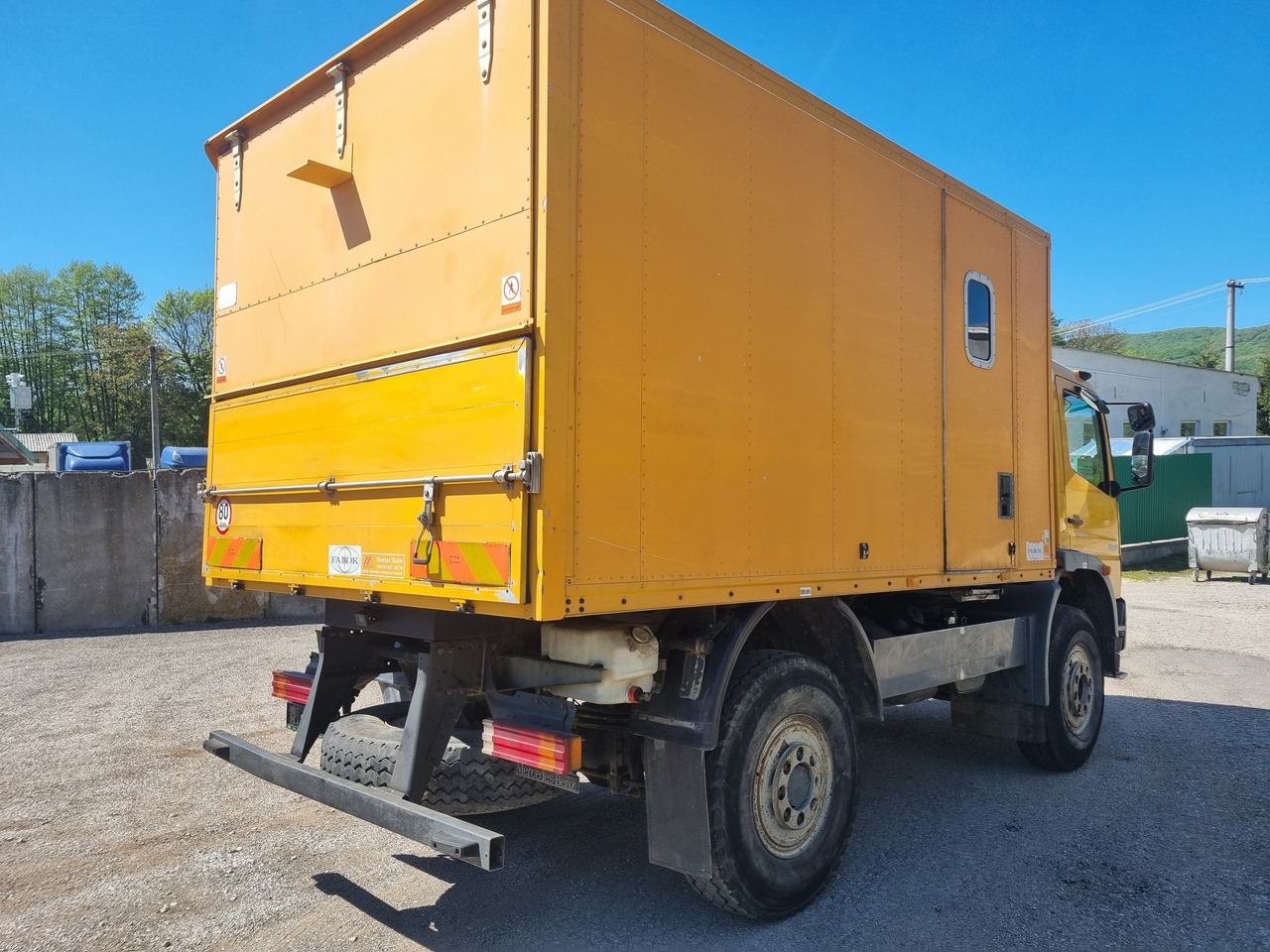 MERCEDES-BENZ ATEGO 1017 4x4 BOX + PTO - Box truck: picture 4 MERCEDES-BENZ ATEGO 1017 4x4 BOX + PTO - Box truck: picture 4