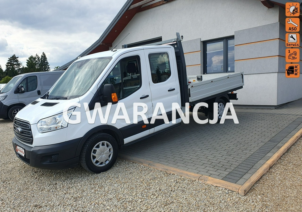 Ford Transit doka*brygadówka *7 osób *klima - Open body delivery van, Combi van: picture 1 Ford Transit doka*brygadówka *7 osób *klima - Open body delivery van, Combi van: picture 1