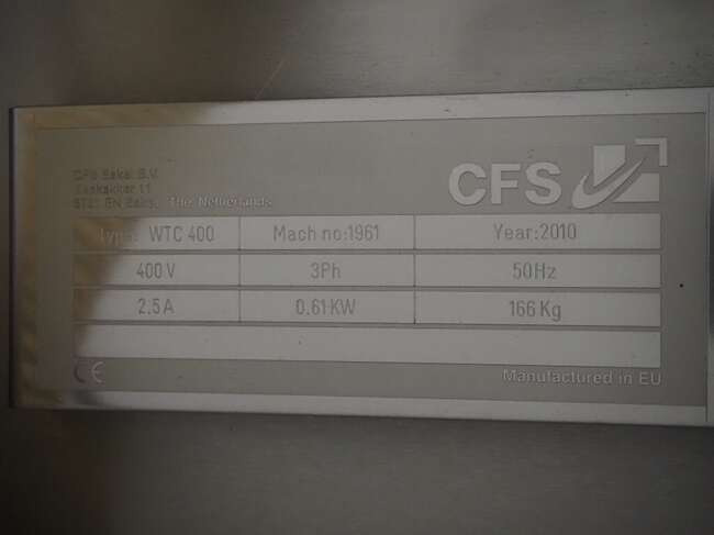 Food processing equipment CFS wetcoater WTC400: picture 7