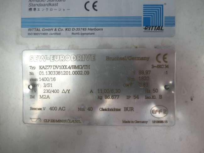 Food processing equipment Lachnit lifter for palletboxes 322 L: picture 10