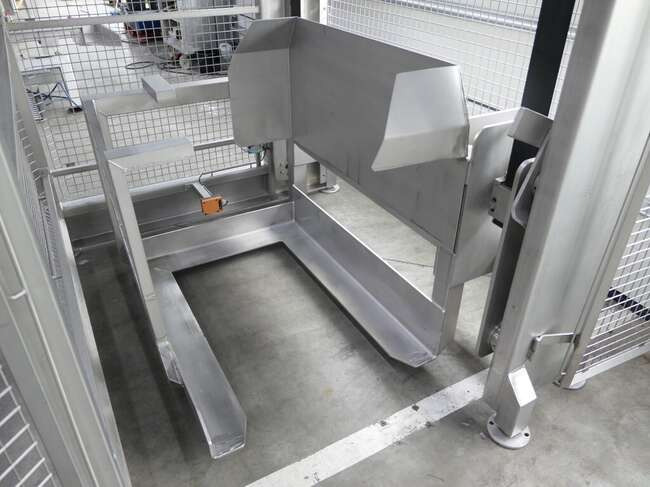 Food processing equipment Lachnit lifter for palletboxes 322 L: picture 7