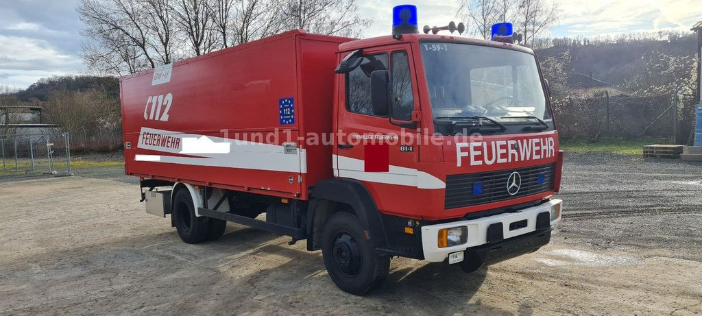 Mercedes-Benz 814 Feuerwehr GWG Edelstahl nur orig. 16.200km 814 Feuerwehr GWG Edelstahl nur orig. 16.200km - Fire truck: picture 4 Mercedes-Benz 814 Feuerwehr GWG Edelstahl nur orig. 16.200km 814 Feuerwehr GWG Edelstahl nur orig. 16.200km - Fire truck: picture 4