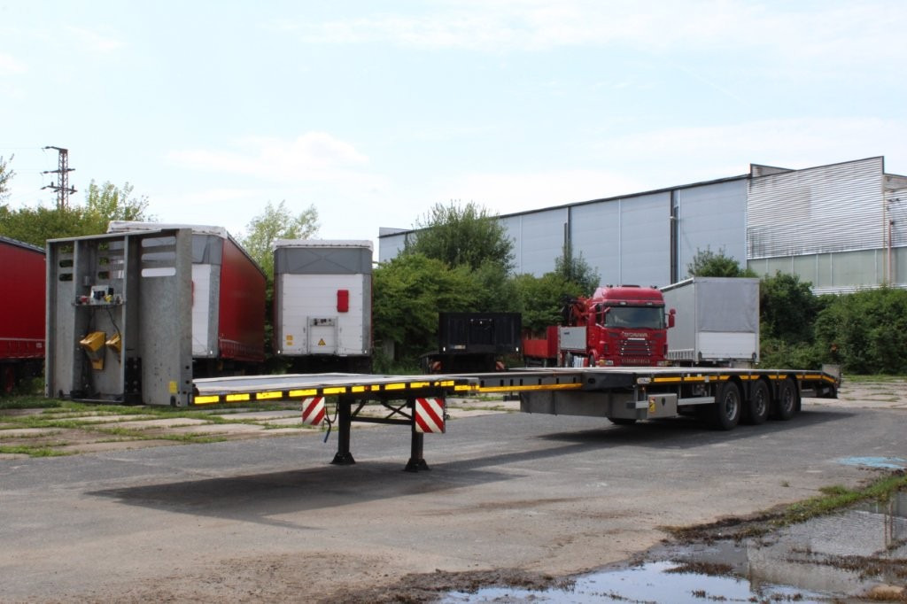 FAYMONVILLE MAX TRAILER MAX 200, ZVEDACÍ, ŘÍZENÁ NÁPRAVA - Dropside/ Flatbed semi-trailer: picture 4 FAYMONVILLE MAX TRAILER MAX 200, ZVEDACÍ, ŘÍZENÁ NÁPRAVA - Dropside/ Flatbed semi-trailer: picture 4