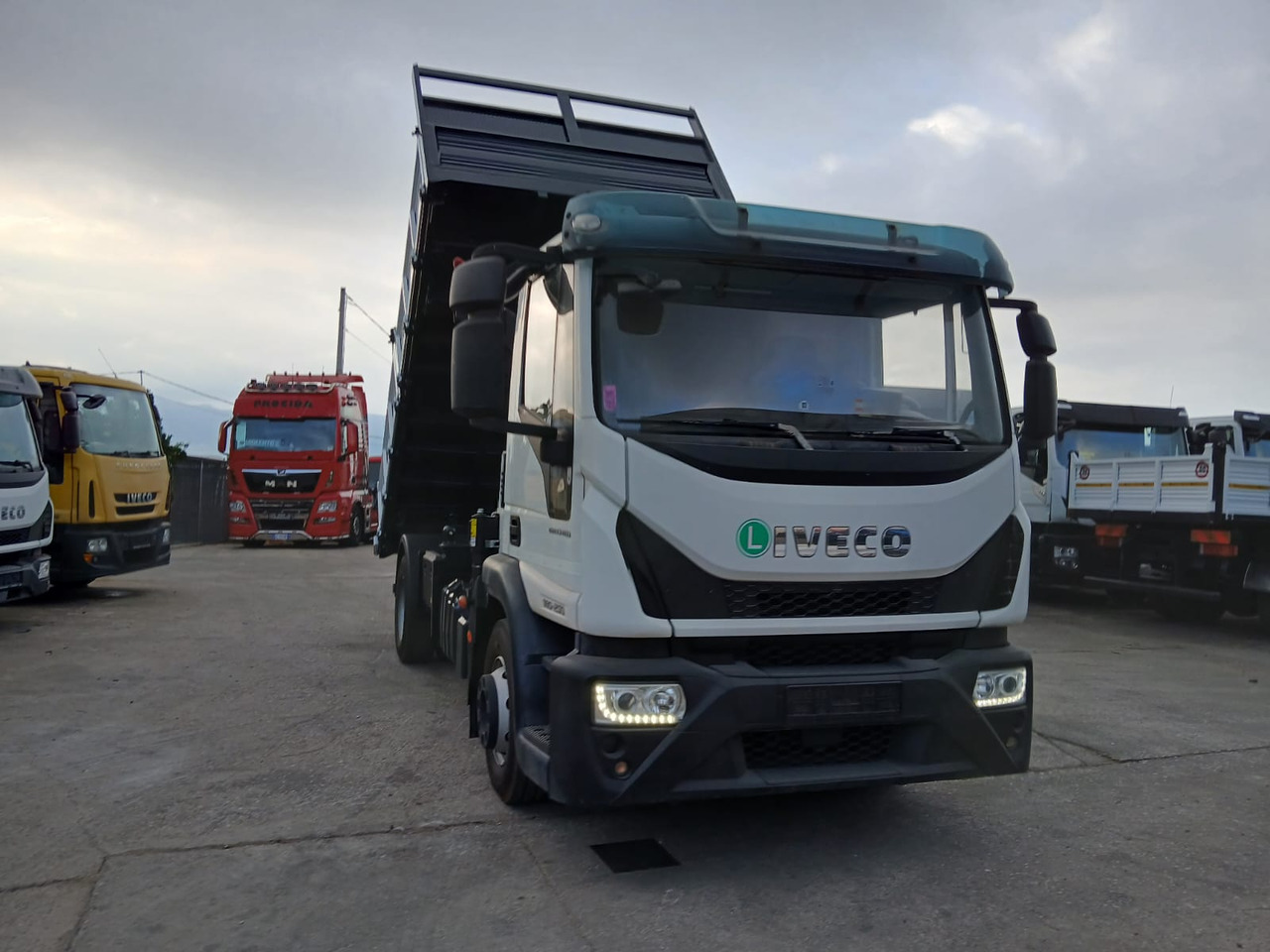 Crane truck, Tipper IVECO EUROCARGO 140-250: picture 20