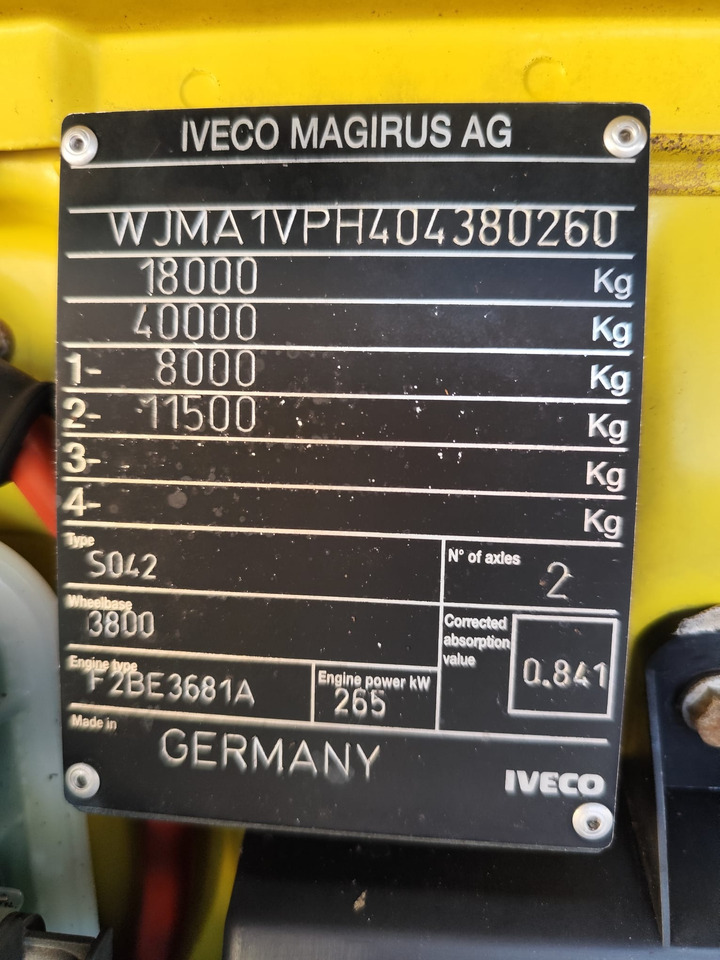IVECO STRALIS 190S36 - Cab chassis truck: picture 2 IVECO STRALIS 190S36 - Cab chassis truck: picture 2