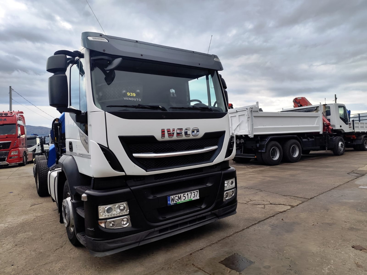Tipper, Crane truck IVECO STRALIS AD 260S31 Y/P: picture 23