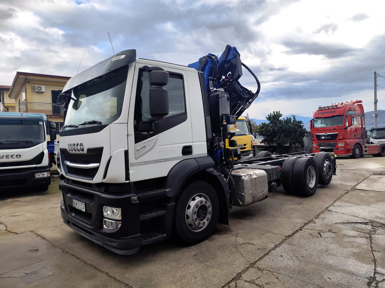 Tipper, Crane truck IVECO STRALIS AD 260S31 Y/P: picture 29