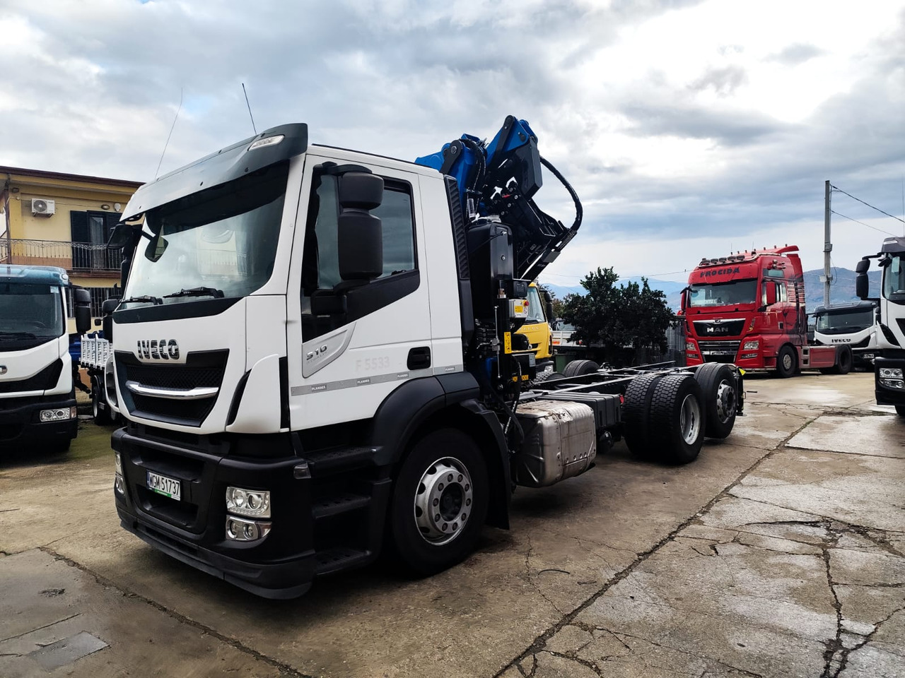 Tipper, Crane truck IVECO STRALIS AD 260S31 Y/P: picture 31