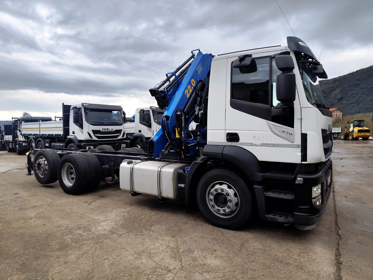 Tipper, Crane truck IVECO STRALIS AD 260S31 Y/P: picture 20