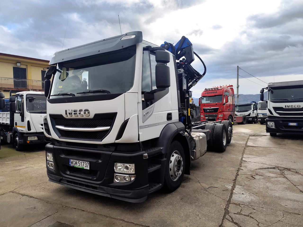 Tipper, Crane truck IVECO STRALIS AD 260S31 Y/P: picture 28