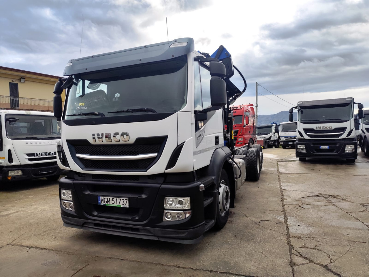 Tipper, Crane truck IVECO STRALIS AD 260S31 Y/P: picture 27