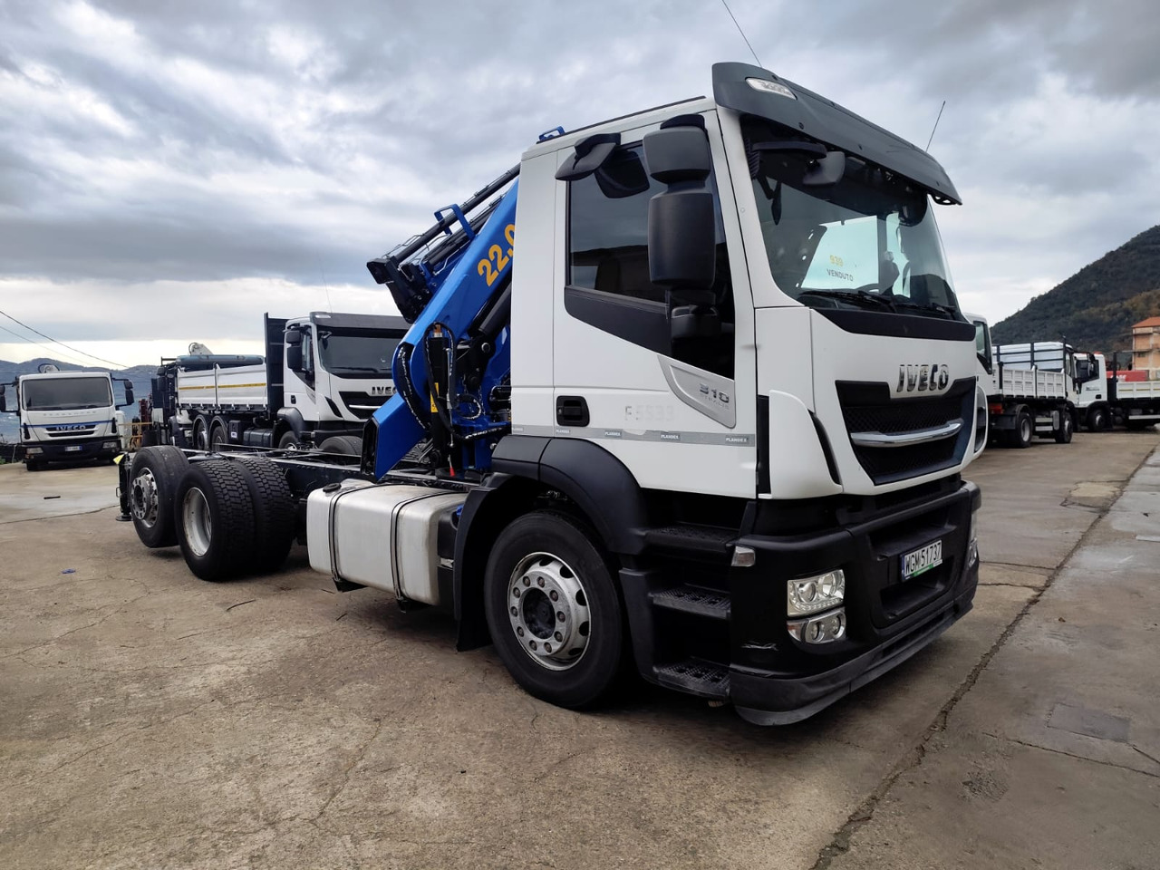 Tipper, Crane truck IVECO STRALIS AD 260S31 Y/P: picture 21