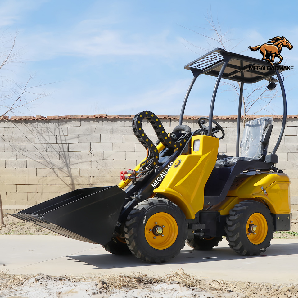 MEGALOAD M550 Mini Wheel Loader 0.5 ton Compact Articulated Loader M550 - Wheel loader: picture 2 MEGALOAD M550 Mini Wheel Loader 0.5 ton Compact Articulated Loader M550 - Wheel loader: picture 2