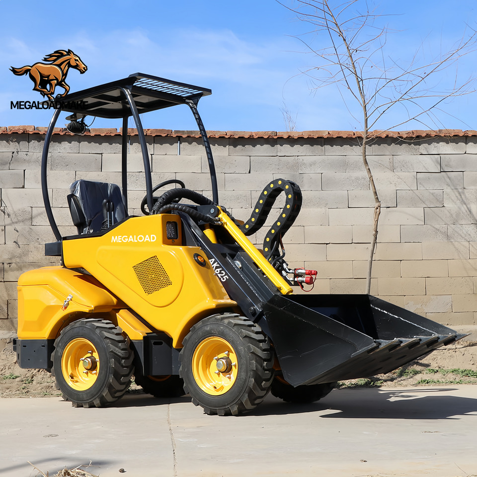 MEGALOAD M550 Mini Wheel Loader 0.5 ton Compact Articulated Loader M550 - Wheel loader: picture 1 MEGALOAD M550 Mini Wheel Loader 0.5 ton Compact Articulated Loader M550 - Wheel loader: picture 1