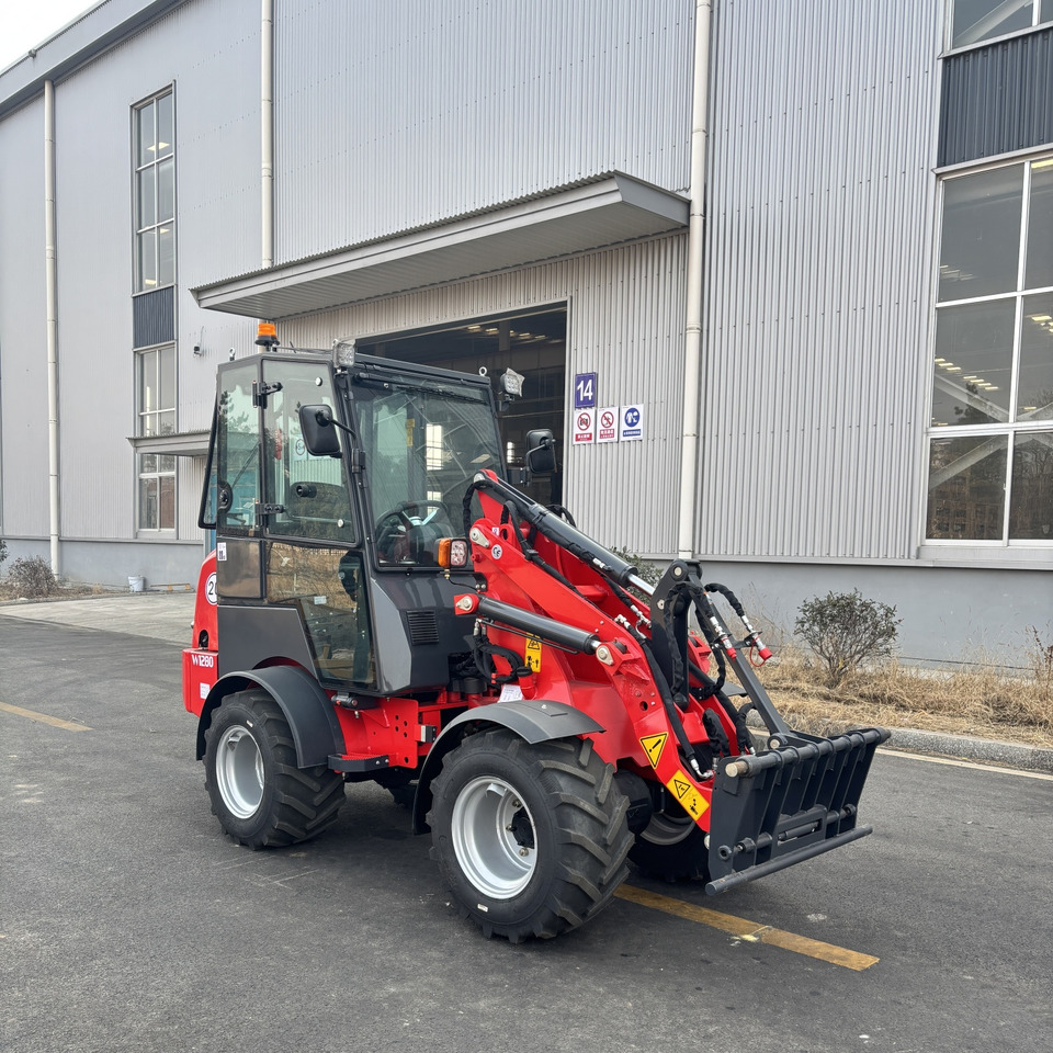 New Compact Wheel Loader 1000 kg Payload Small Articulated Loader Weidemann W1280 - Wheel loader: picture 4 New Compact Wheel Loader 1000 kg Payload Small Articulated Loader Weidemann W1280 - Wheel loader: picture 4